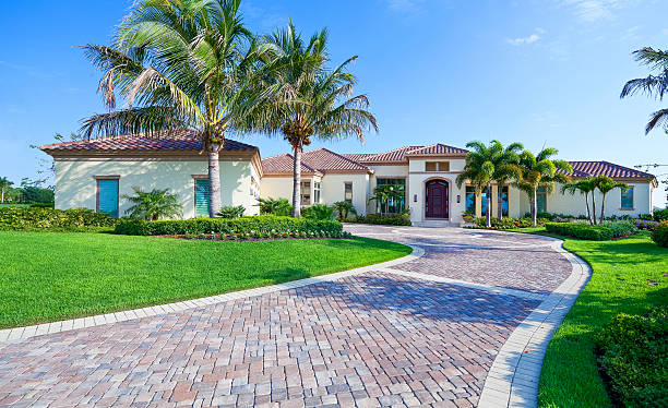 Cobblestone Driveway Pavers in Logansport, LA